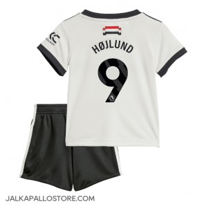 Manchester United Rasmus Hojlund #9 Kolmaspaita Lapsille 2024-25 Lyhythihainen (+ shortsit)